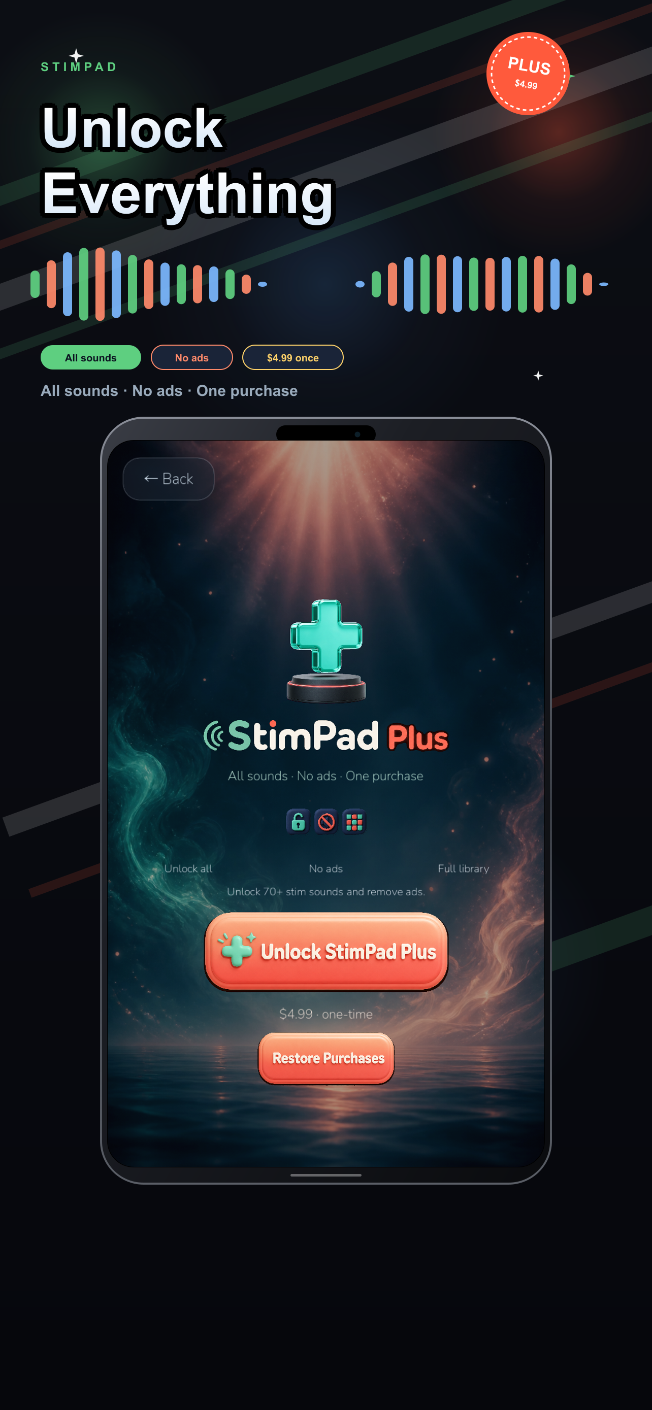 StimPad — unlock everything