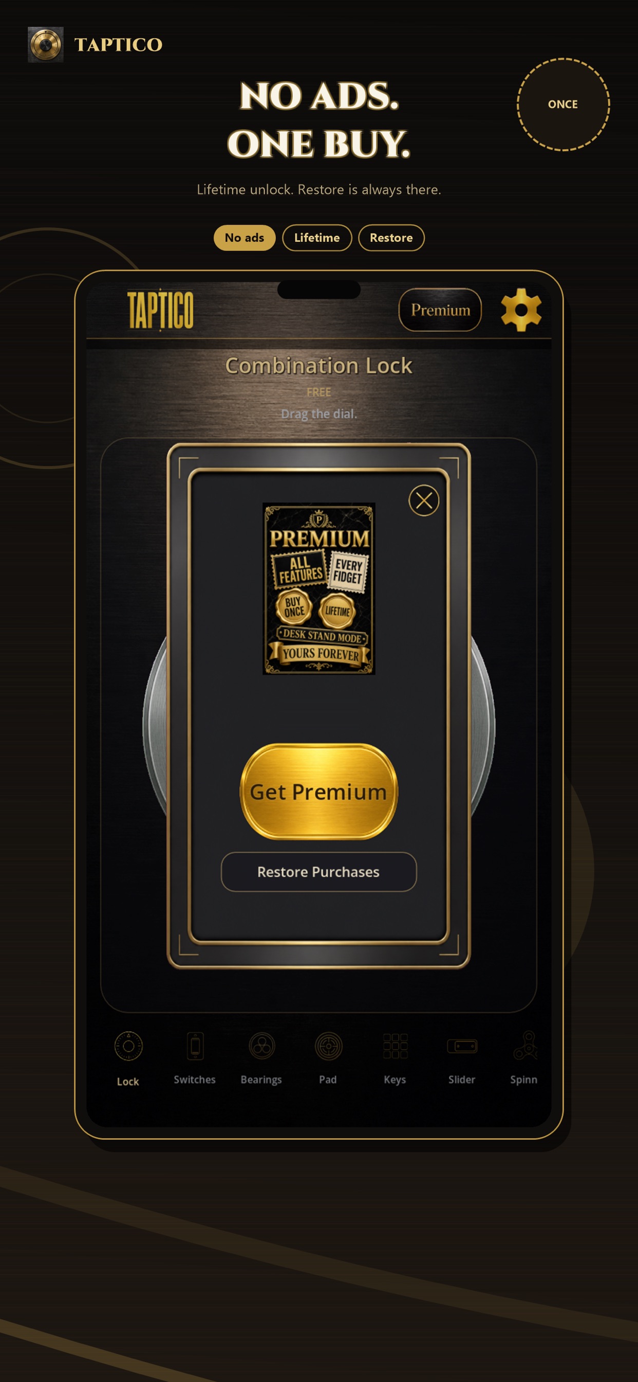 Taptico — lifetime unlock